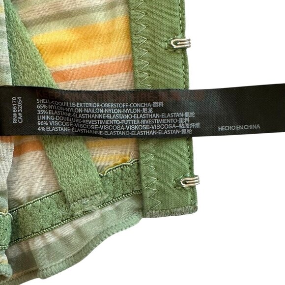 Out From Under Urban Outfitters Striped Bustier Crop Top Corset Bra Size Medium - Picture 7 of 7